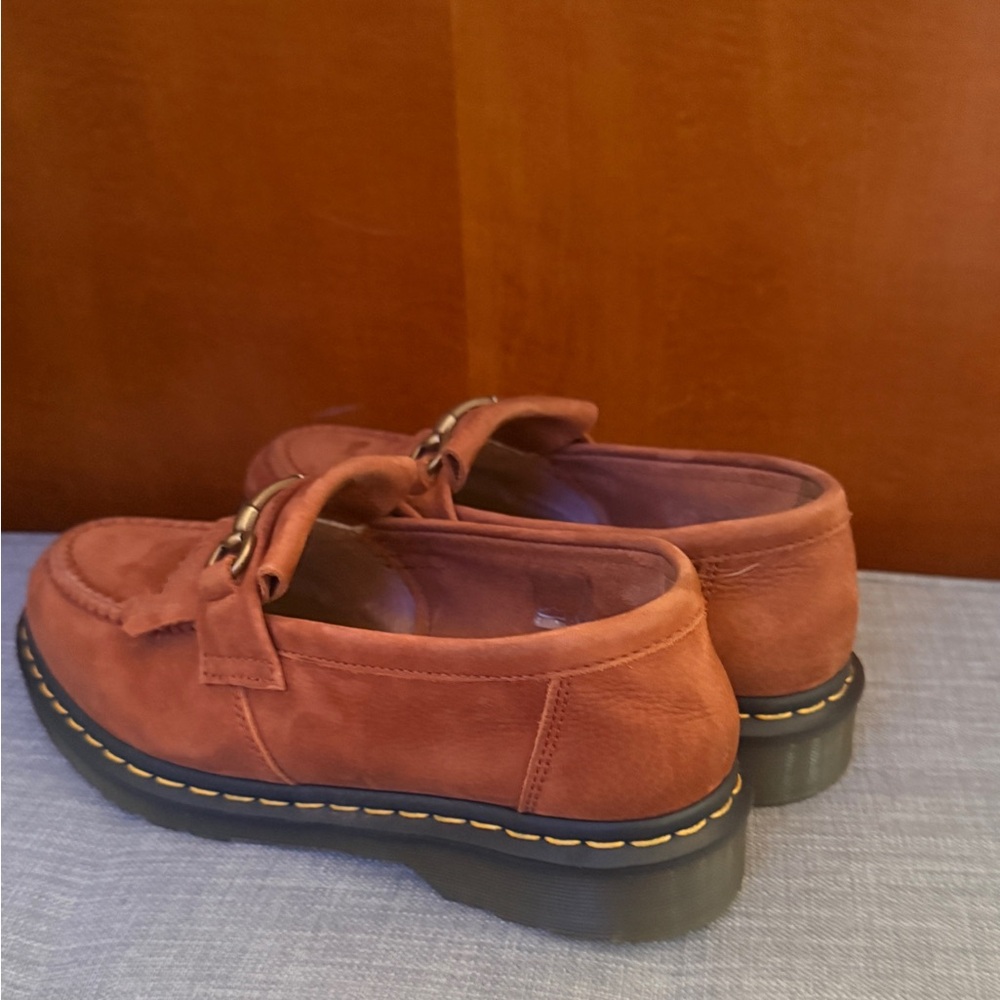 Dr. Martens Adrian Suede Loafers with Fringe - Picture 3 of 5